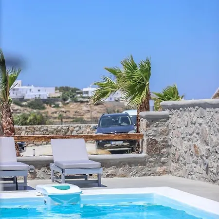 The George Villas With Private Pool, & Suite With Jacuzzi, Close To Mykonos Town - Chora Villa *