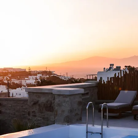 The George Villas With Private Pool, & Suite With Jacuzzi, Close To Mykonos Town - Chora * Mykonos Town