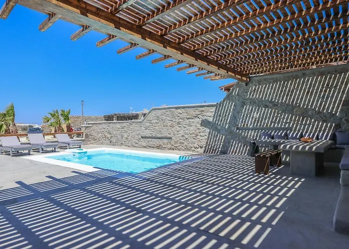 וילה The George With Private Pool, Close To - Chora Mykonos Town